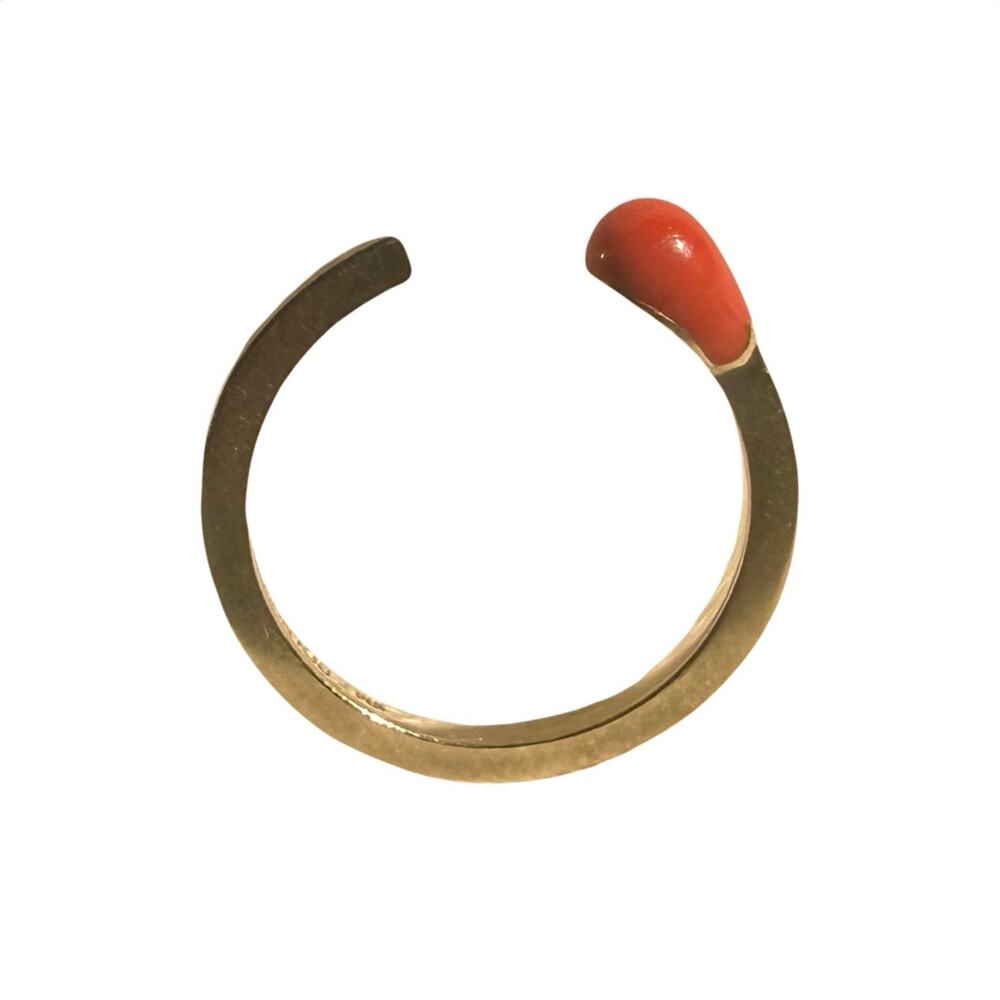 Alison Lou 14k Solid Gold Match Stick Ring